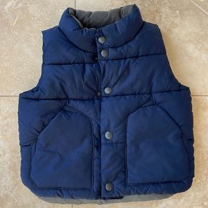 GAP Navy Blue Puffer Vest for Kids